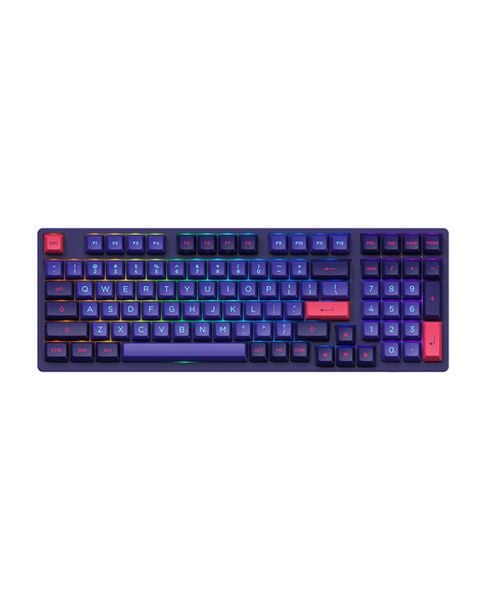 Bàn phím cơ AKKO 3098 NEON (PBT Double Shot/Rainbow LED/ASA profile)