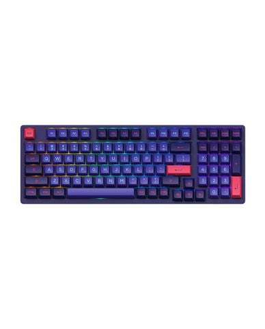 Bàn phím cơ AKKO 3098 NEON (PBT Double Shot/Rainbow LED/ASA profile)
