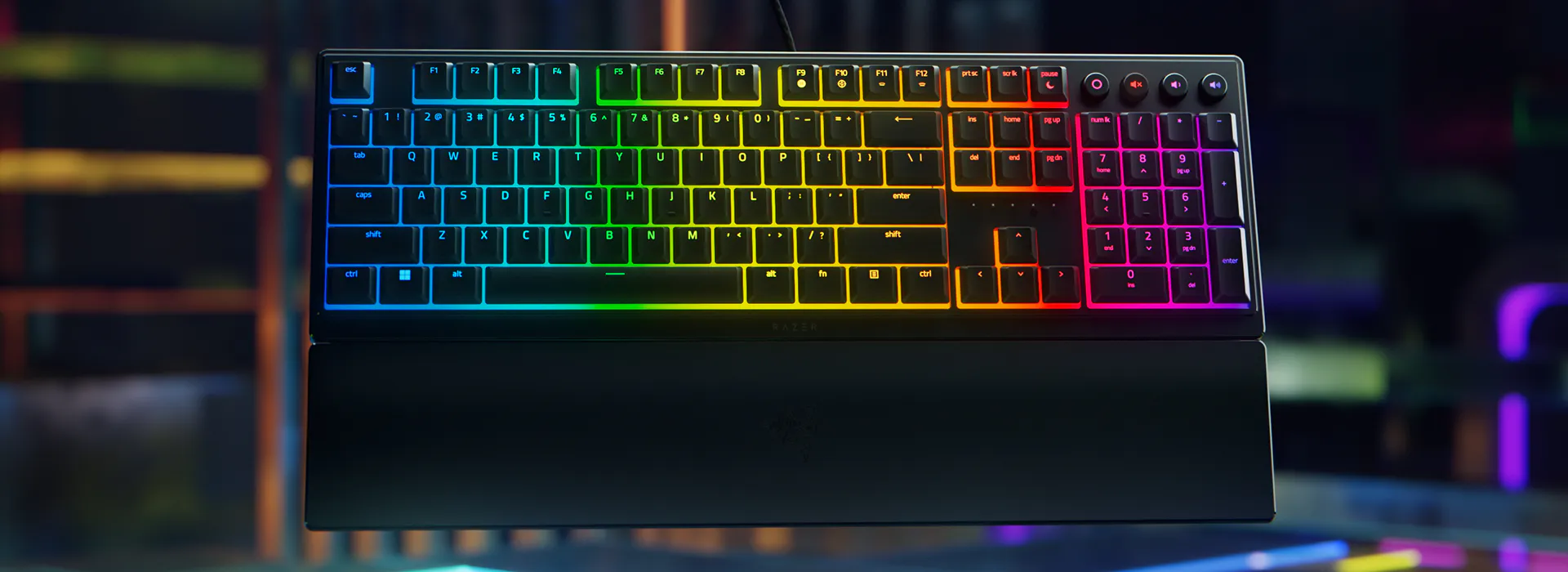 Ornata V3 - 10 Razer Chroma RGB Lighting Zones