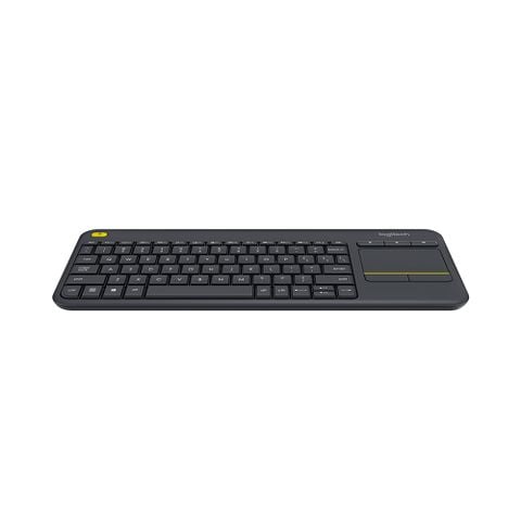 Bàn phím Logitech K400 Plus (ĐEN, WIRELESS, TOUCHPAD, 920-007165)
