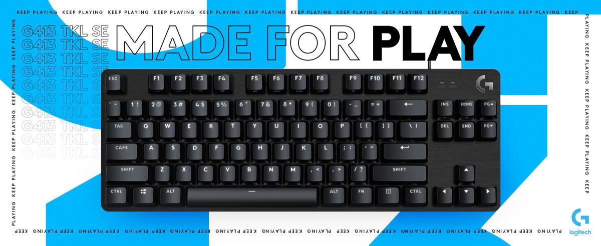 Bàn phím cơ Logitech G413 SE TKL Tactile sw (USB/PBT) 1