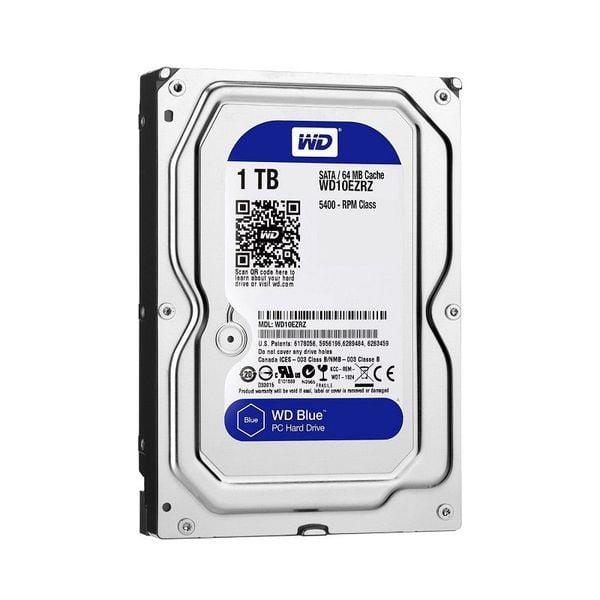 HDD PC Western Digital Blue 1TB 3.5″ 7200 rpm 64MB Cache (WD10EZEX) 