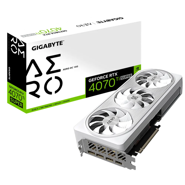 Card màn hình Gigabyte RTX 4070 Ti Super Aero OC 16GB N407TSAero OC-16GD