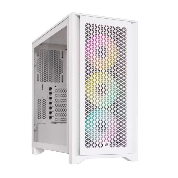 Case Corsair 4000D Airflow RGB White – ATX