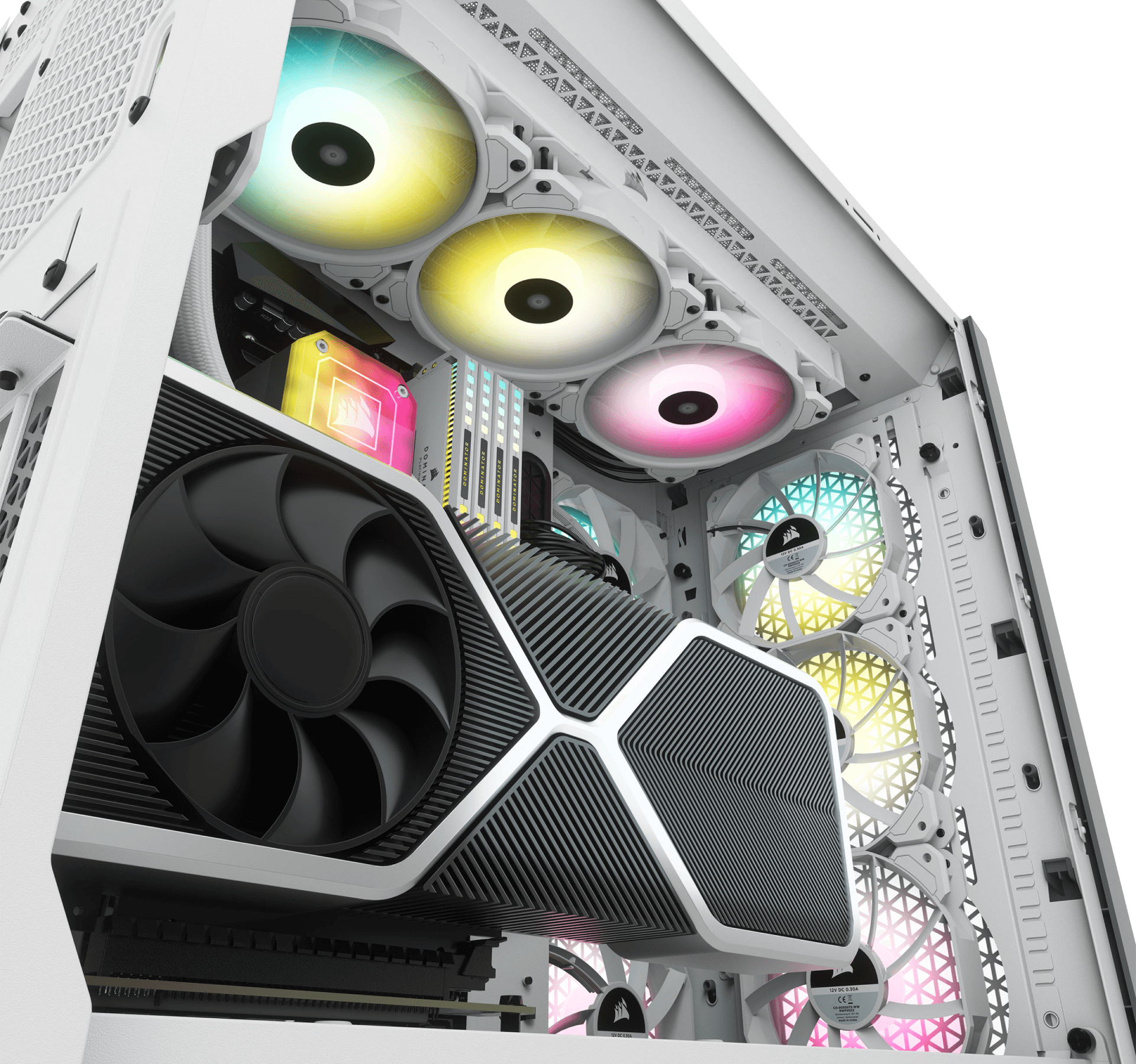 Case Corsair 5000D Airflow RGB White – ATX