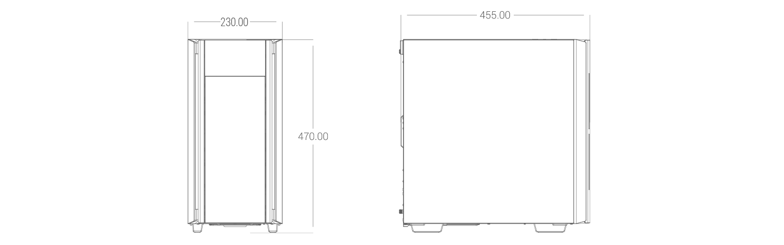 Case Deepcool CH510 Mesh Digital