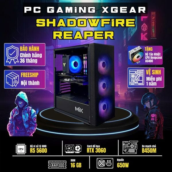 PC Gaming Xgear Shadowfire Reaper