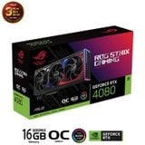 VGA ASUS ROG Strix GeForce RTX 4080 16GB GDDR6X OC Edition (ROG-STRIX-RTX4080-O16G-GAMING)