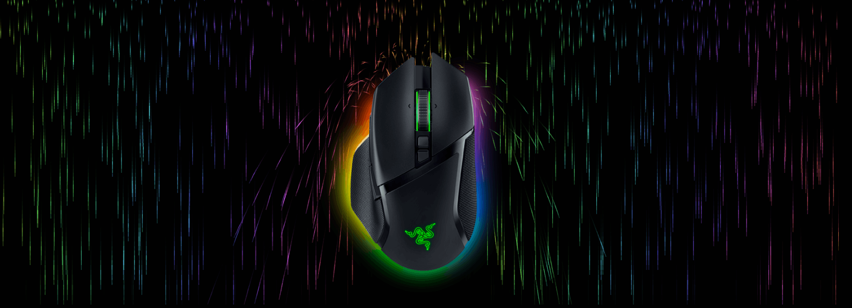 Chuột game không dây Razer Basilisk V3 Pro Ergonomic Wireless (USB/RGB) (RZ01-04620100-R3A1) 1