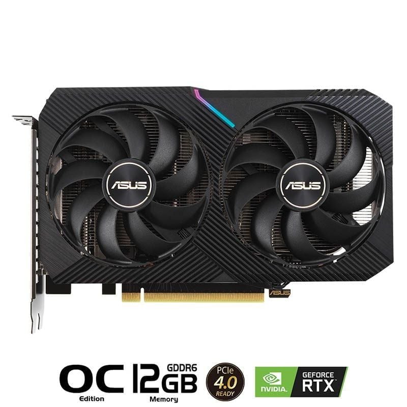 Asus Dual GeForce RTX 3060 OC V2 12GB GDDR6