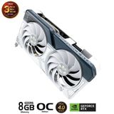 VGA ASUS Dual GeForce RTX 4060 Ti White OC 8GB GDDR6 ( DUAL-RTX4060TI-O8G-WHITE)