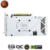 VGA ASUS Dual GeForce RTX 4060 Ti White OC 8GB GDDR6 ( DUAL-RTX4060TI-O8G-WHITE)