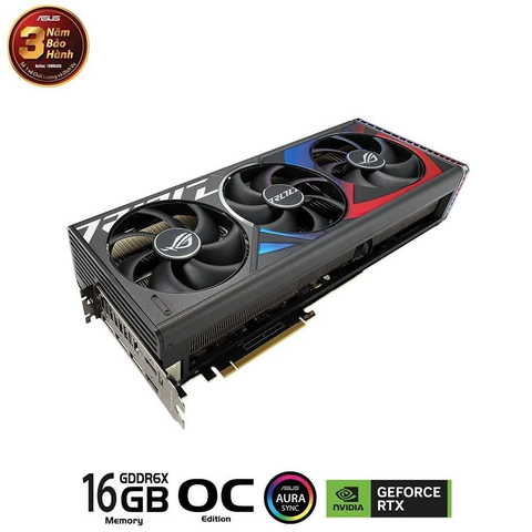 Card màn hình ASUS ROG Strix GeForce RTX 4080 SUPER 16GB GDDR6X OC Edition (ROG-STRIX-RTX4080S-O16G-GAMING)