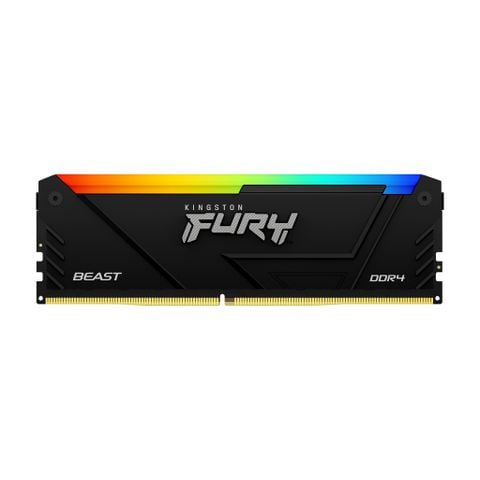 RAM PC Kingston Fury Beast RGB 8GB DDR4 3200 Mhz (KF432C16BB2A/8)