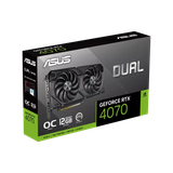 VGA Asus Dual GeForce RTX 4070 EVO OC Edition 12GB GDDR6X