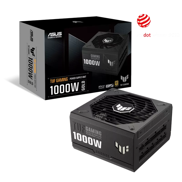 Nguồn ASUS TUF GAMING PCIE5.0 1000W 80 Plus Gold Full Modular 
