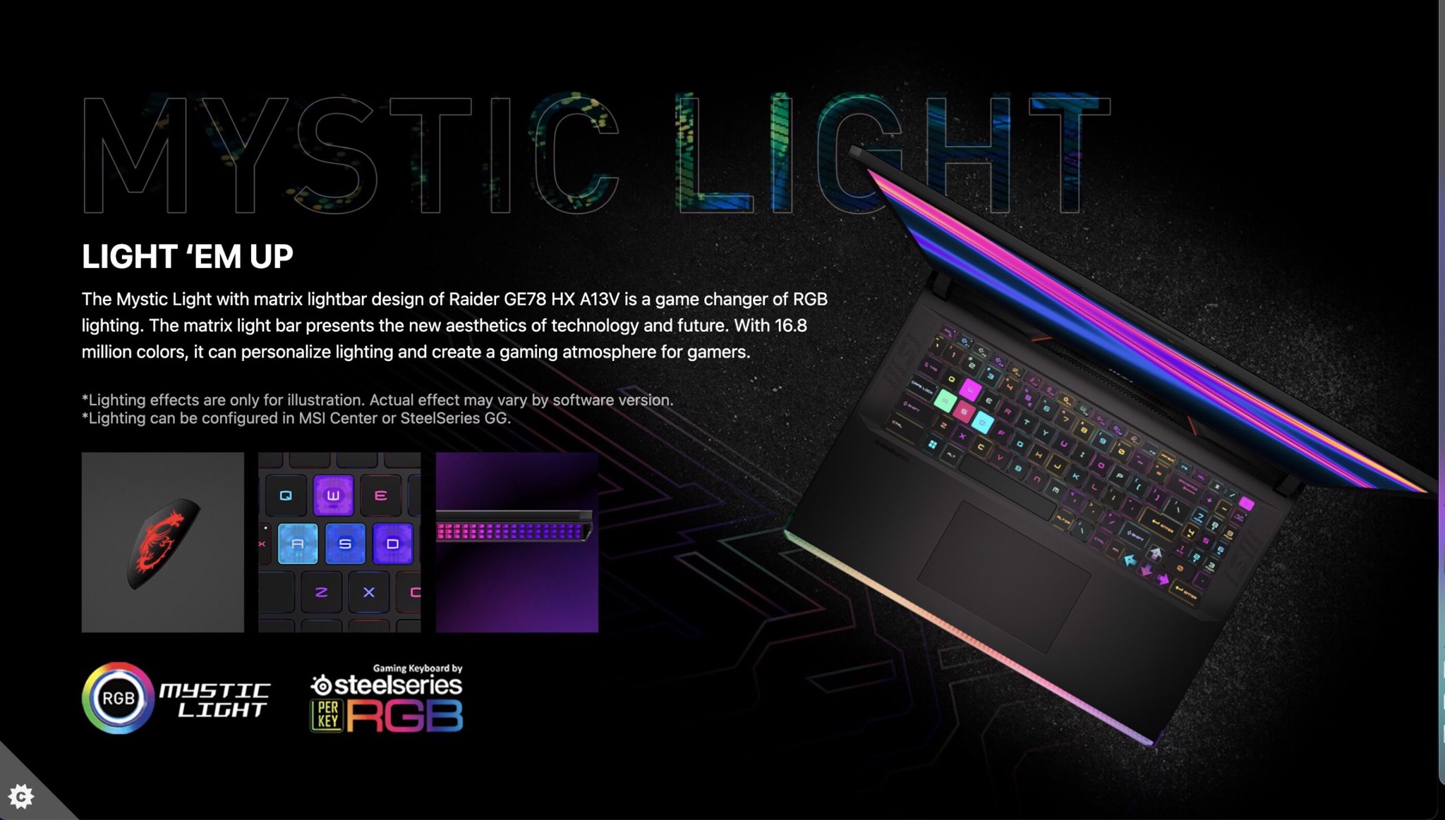 MSI Raider GE68 HX 13VF 050VN 13700HX 4060 2K 240Hz IPS - Xgear