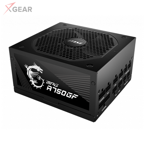 Nguồn máy tính MSI MPG A750GF 80 Plus Gold Full Modular (750W)