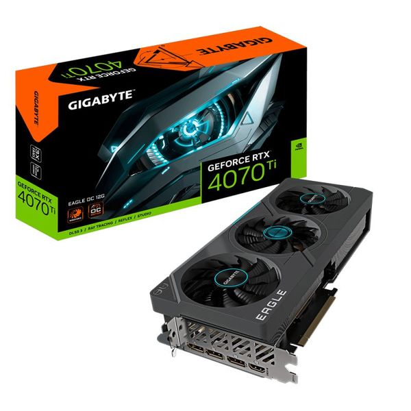 VGA Gigabyte GeForce RTX 4070 Ti Eagle OC 12GB (GV-N407TEAGLE OC-12G)