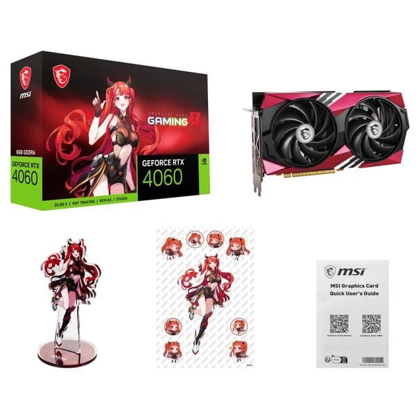 VGA MSI GeForce RTX 4060 Gaming X MLG 8G 