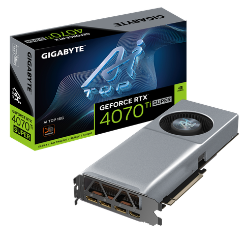 Card màn hình Gigabyte GeForce RTX™ 4070 Ti SUPER AI TOP 16G