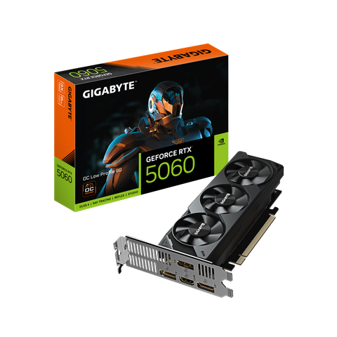 Vga Gigabyte GeForce RTX 5060 OC Low Profile 8G (GV-N5060OC-8GL)
