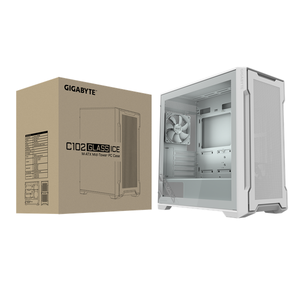 Case máy tính Gigabyte C102 Glass ICE