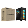 Case Gigabyte C500 PANORAMIC STEALTH Black (Đen)(GB-C500P ST)