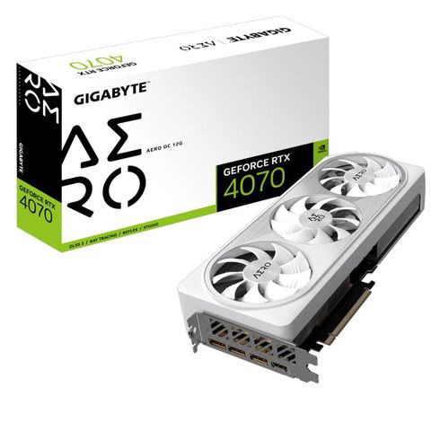 VGA Gigabyte GeForce RTX 4070 Aero OC 12GB (GV-N4070AERO OC-12GD)