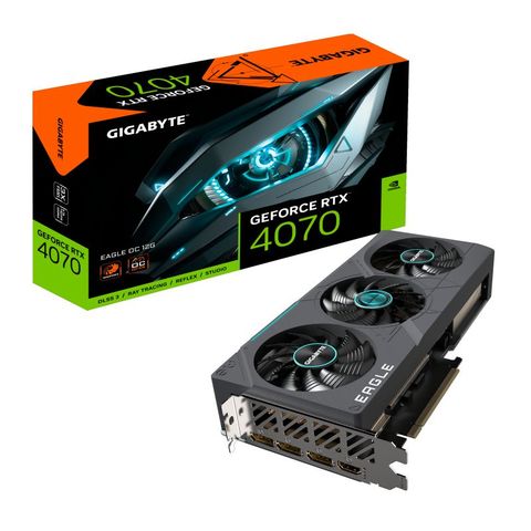 VGA Gigabyte GeForce RTX 4070 Eagle OC 12GB (GV-N4070EAGLE OC-12GD)