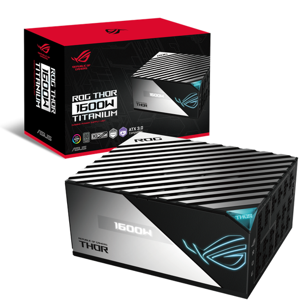 Nguồn ASUS ROG THOR PCIE5.0 1600W 80 Plus Tantinum Full Modular 