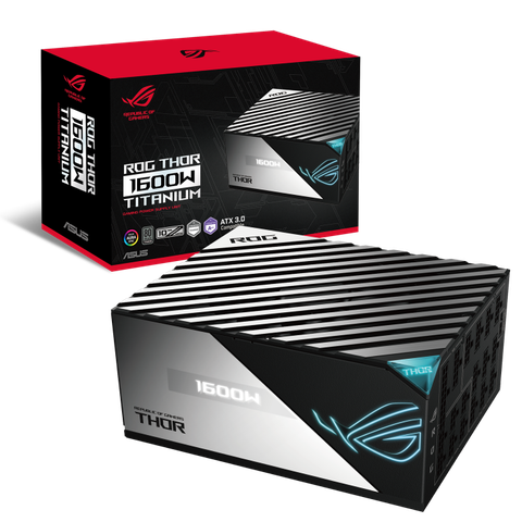 Nguồn ASUS ROG THOR PCIE5.0 1600W 80 Plus Tantinum Full Modular