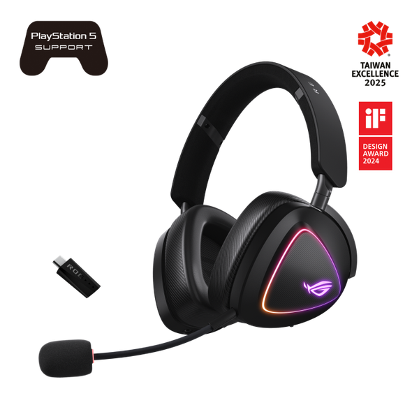 Tai nghe Gaming không dây Asus ROG Delta II
