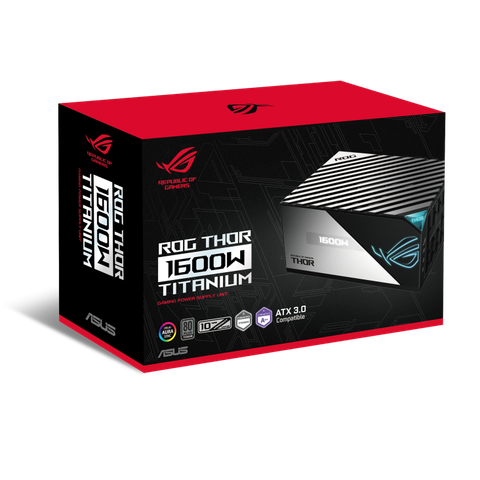 Nguồn ASUS ROG THOR PCIE5.0 1600W 80 Plus Tantinum Full Modular