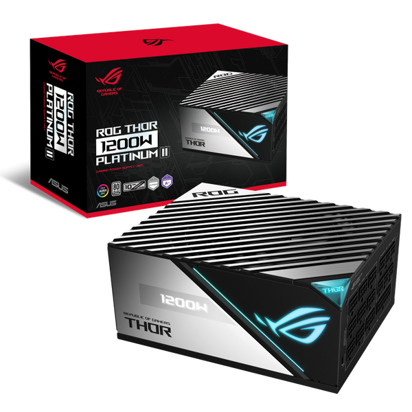 Nguồn ASUS ROG THOR PCIE5.0 1200W V2 80 Plus Plantinum Full Modular 