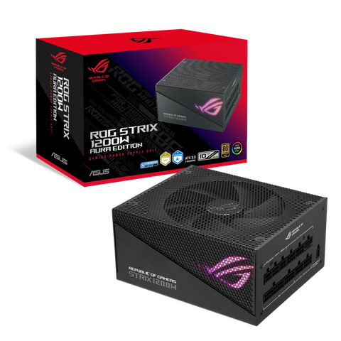 Nguồn ASUS ROG STRIX AURA GAMING PCIE 5.0 1200W 80 Plus Gold Full Modular