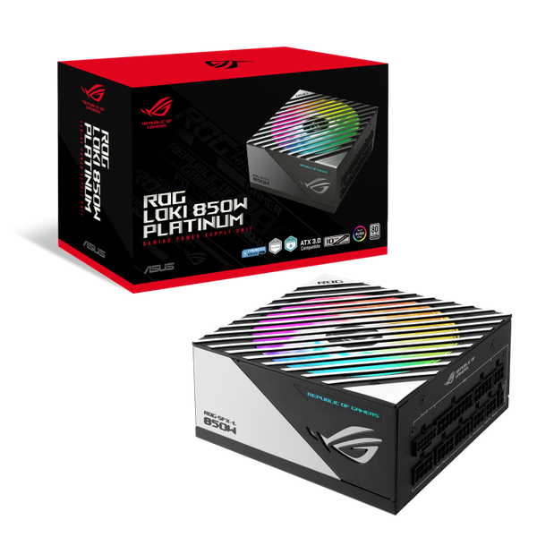 Nguồn ASUS ROG Loki SFX-L PCIE 5.0 850W 80 Plus Platinum Full Modular 