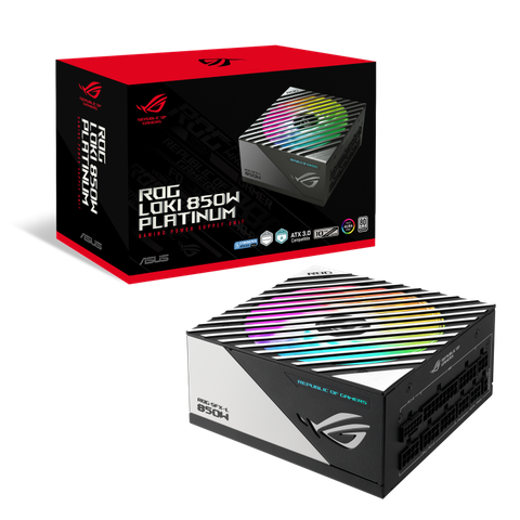 Nguồn ASUS ROG Loki SFX-L PCIE 5.0 850W 80 Plus Platinum Full Modular