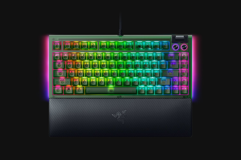 Xgear Bàn phím Razer BlackWidow V4 75% Phantom Green hot-swappable RGB