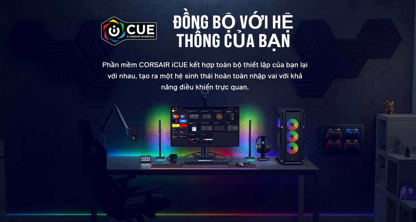 Ram Desktop Corsair DOMINATOR PLATINUM RGB Black