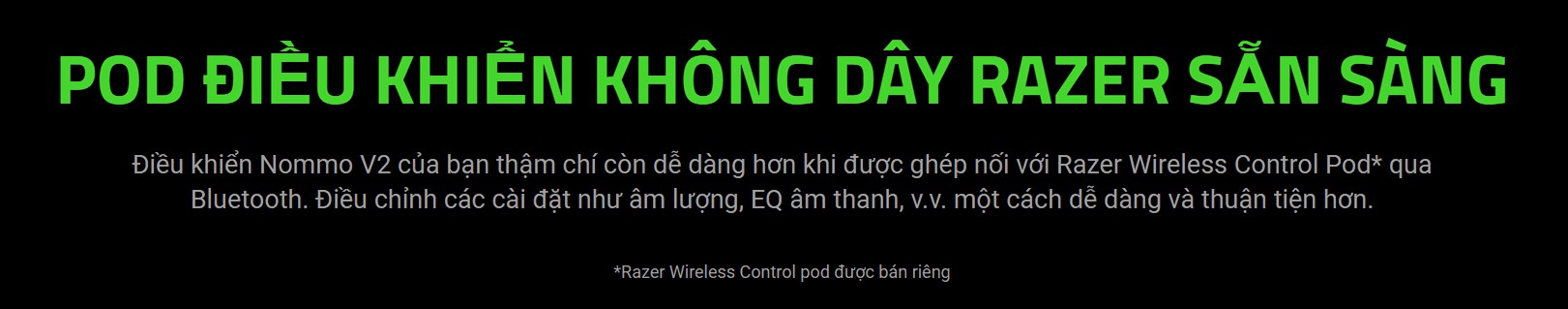 Loa Razer Nommo V2 X - 2.0 - Màu đen