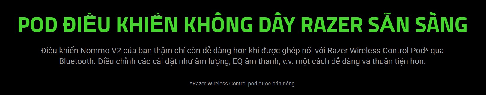 Loa Razer Nommo V2 X - 2.0 - Màu đen