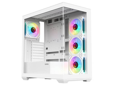 Case Sama SV01 4 FAN ARGB (sẵn) + 1 HUB ARGB
