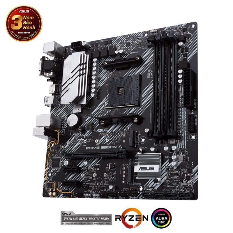 Mainboard Asus PRIME B550M-A - chính hãng giá rẻ Xgear