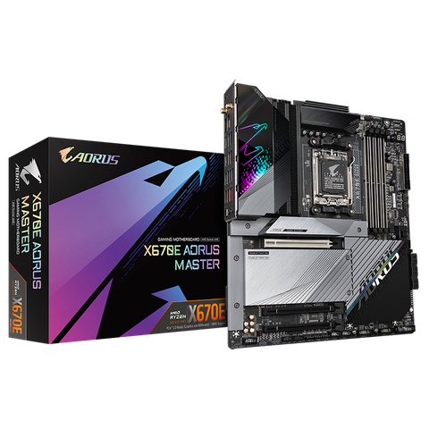 Mainboard Gigabyte X670E Aorus Master – Socket AMD AM5