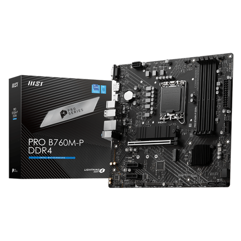 Mainboard MSI PRO B760M-P DDR4 – Socket Intel LGA 1700