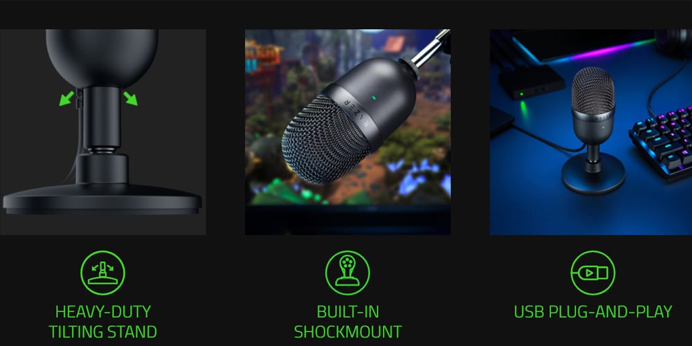 Microphone Razer Seiren Mini