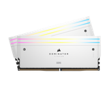 RAM Corsair Dominator Titanium White 32GB (2x16GB) RGB 7200 DDR5 (CMP32GX5M2X7200C34W)