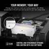 RAM Corsair Dominator Titanium White 32GB (2x16GB) RGB 7200 DDR5 (CMP32GX5M2X7200C34W)
