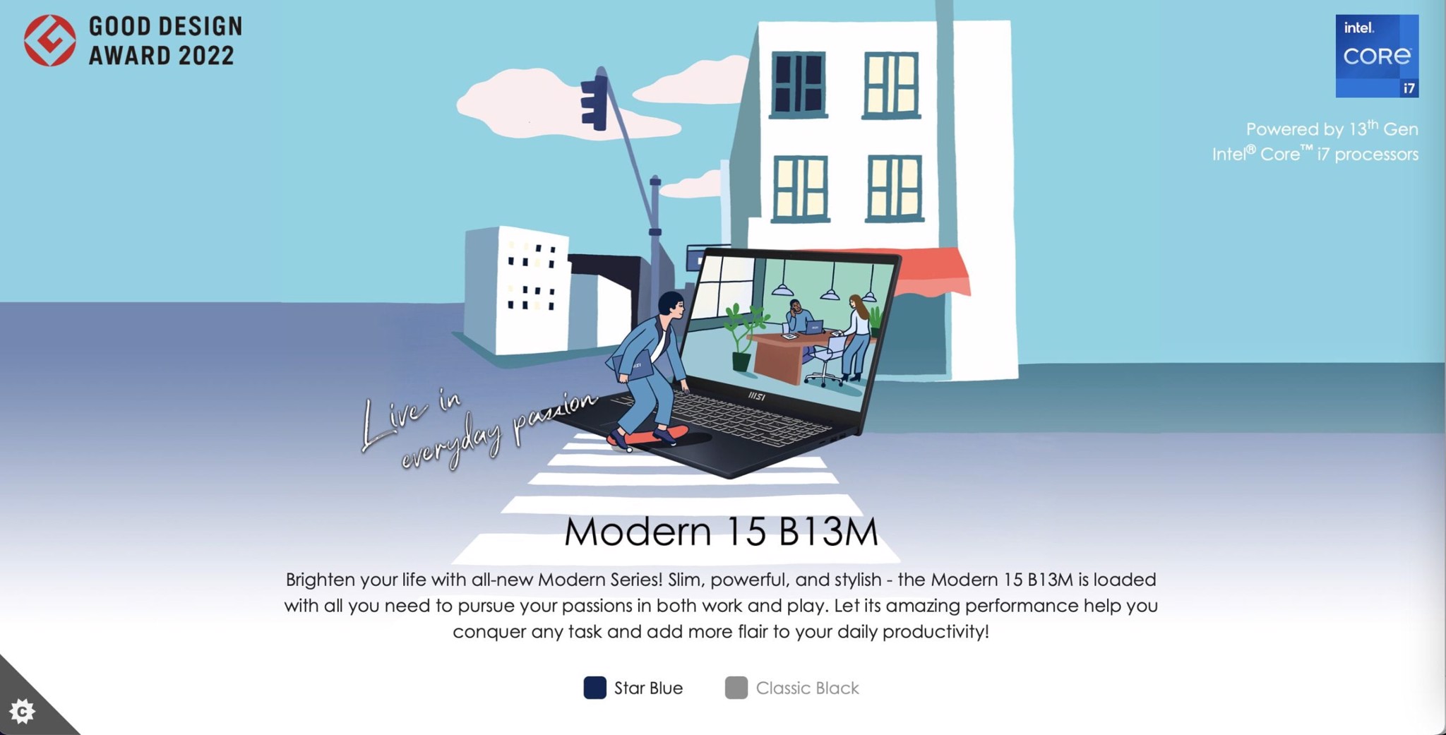 MSI Modern 15 B13M